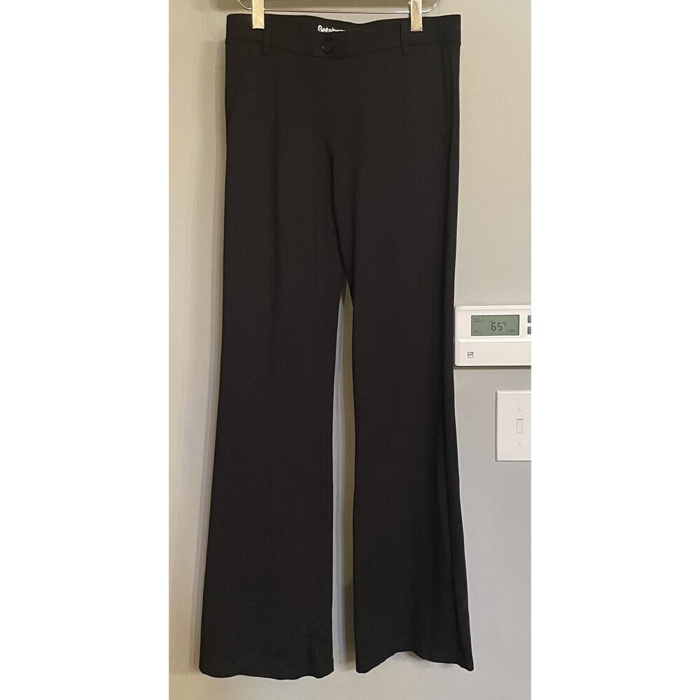 BetaBrand Pants Career Wear Stretchy Straight Leg Black Womens Small Pull on